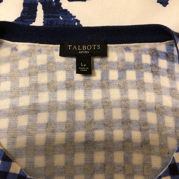 Talbots, LP cute, three-quarter sleeve cardigan. - Picture 5 of 11